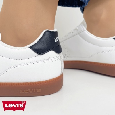 Sapatilha Levis Jackson Vjac0021s Branco E Preto