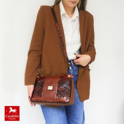 Mala De Tiracolo Cavalinho Honor 18190592 Camel