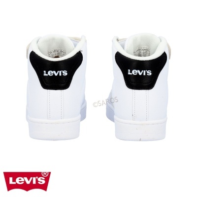 Sapatilha Levis Vuni0022S Branco E Preto