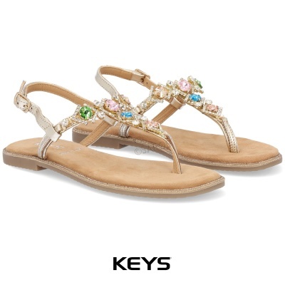 Sandalia Keys 9491 Platina