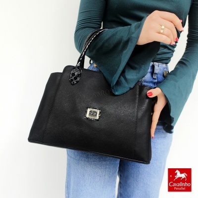 Bolsa Cavalinho Cherry Blossom 18810533 Preto