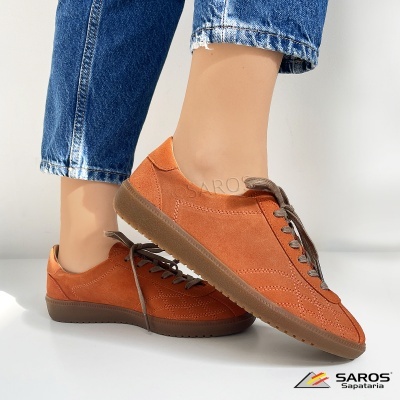 Sapatilha Saros Atrai 6679 Laranja