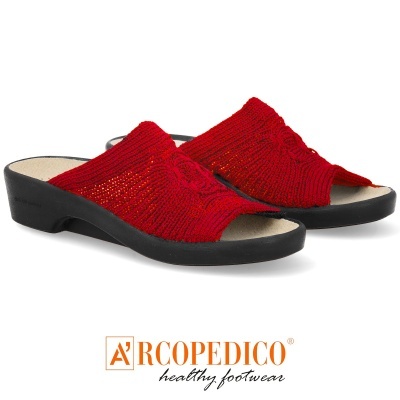 Chinelo Arcopedico Splash 1301 Vermelho