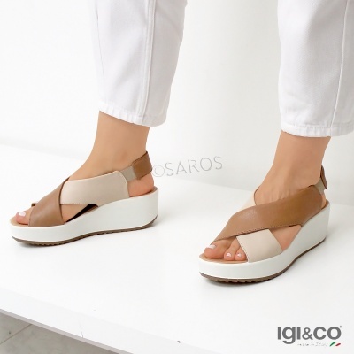 Sandalia Igi&co 7665722 Multi-bege