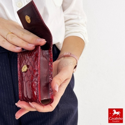 Porta-Tabaco Cavalinho Galope 28170264 Vermelho