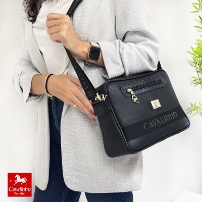 Mala De Tiracolo Cavalinho Only By Cavalinho 16200610 Preto