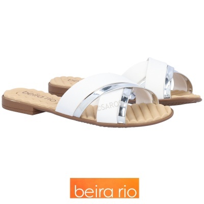 Chinelos (rua) Beira Rio 8350.240 Branco