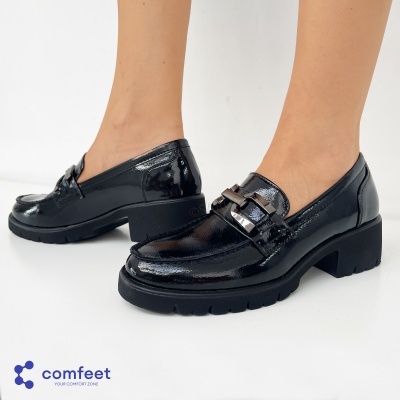 Sapato Comfeet Loafer 25222-16 Preto