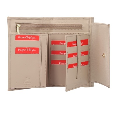 Carteira Cavalinho La Vie 26190202 Cinza