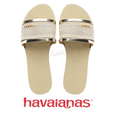Chinelo Havaianas You Trancoso Premium 4146063 Ouro