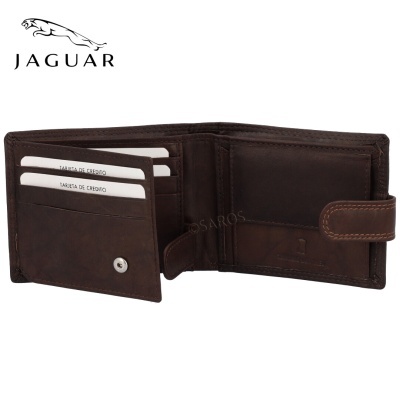 Carteira Jaguar Mustang 1878 Castanho