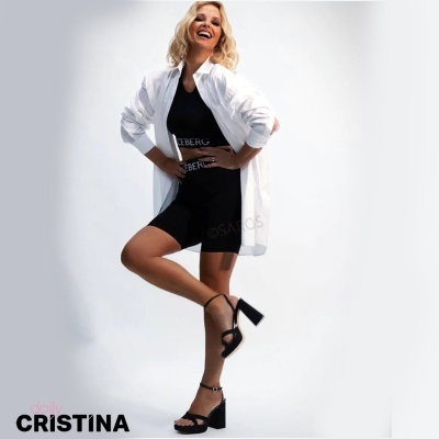 Sandália Cristina Ferreira Cool Cfd063 Preto