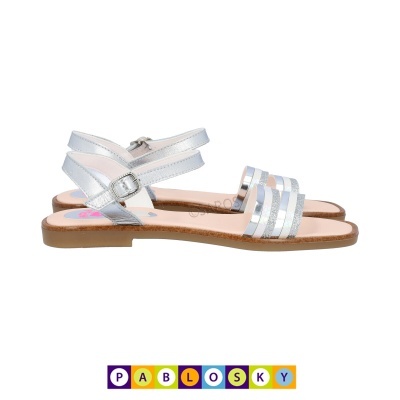 Sandalia Pablosky 863950 Prata