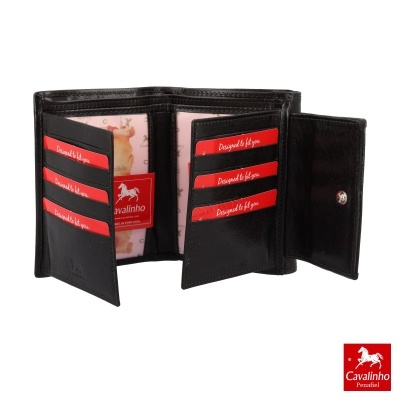 Carteira Cavalinho Cavalo Lusitano 28090215 Preto