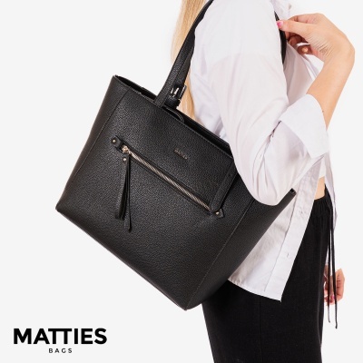 Mala De Ombro Matties Ebony 20957 Preto