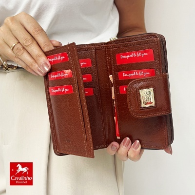 Carteira Cavalinho Craft 26010214 Multi-camel