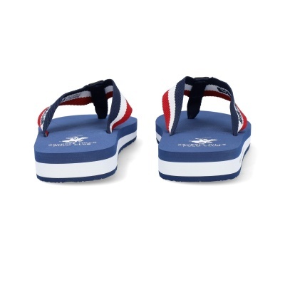 Chinelo Beverly Hills Polo Club Fiber Mix Bhm519000 Multi-azul