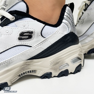 Sapatilha Skechers D'Lites Vintage 150245 Multi-branco