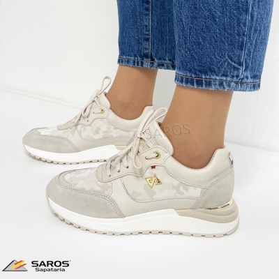 Sapatilha Saros 408 Bege