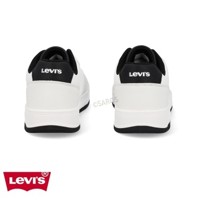 Sapatilha Levis Drive D7900 Branco E Preto