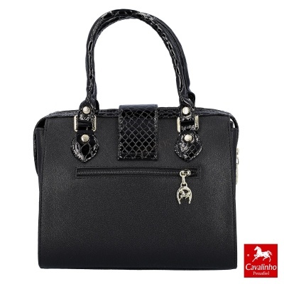 Bolsa Cavalinho Cherry Blossom 18810502 Preto