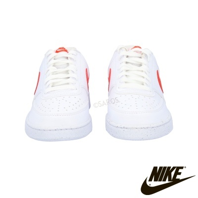 Sapatilha Nike Court Vision Low Dh2987 108 Branco e Laranja