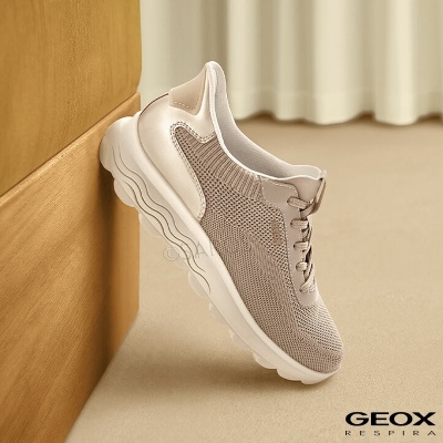 Sapatilha Geox Spherica Plus D557ma Bege