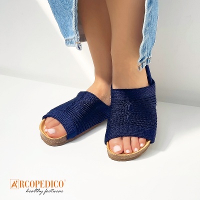 Sandalia Arcopedico Manas Bio 3871 Marinho