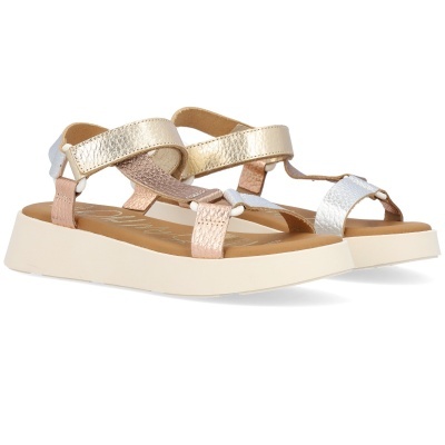 Sandalia Oh My Sandals 5653 Platina