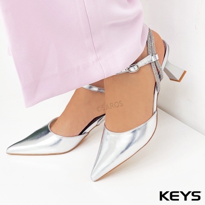 Sandalia Keys 9241 Prata