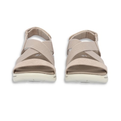 Sandalia Skechers Arch Fit 140257 Taupe