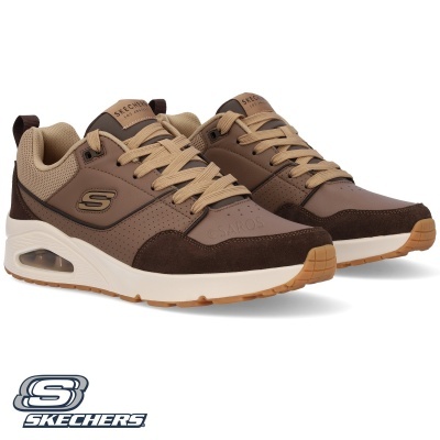 Sapatilha Skechers Uno Retro One 183020 Castanho