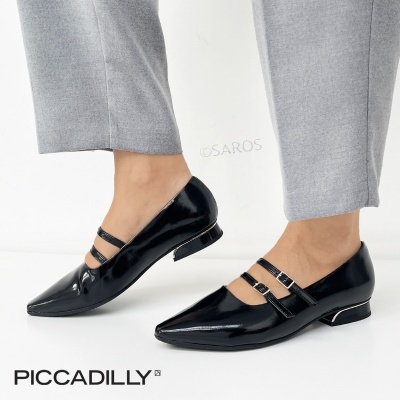 Sapato Piccadilly Mary Jane 279041 Preto