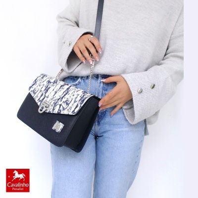 Mala De Tiracolo Cavalinho Acqua Marine 16120260 Multi-azul