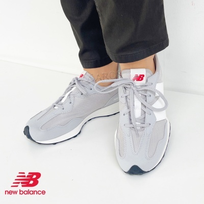 Sapatilha New Balance 327 Gs327 Cgw Cinza