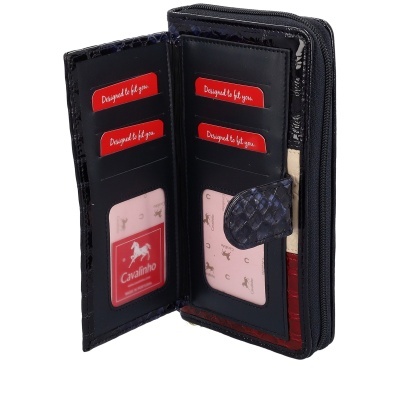 Carteira Cavalinho Honor 28190213 Multi-vermelho