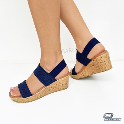 Sandalia Skechers Beverlee 119571 Azul