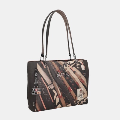 Mala De Ombro Anekke Parisian 41812-361 Multicolor
