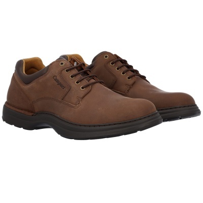 Sapato de homem Camport 72147052 Castanho