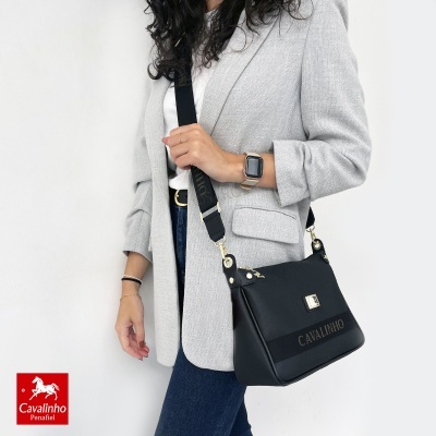 Mala De Tiracolo Cavalinho Only By Cavalinho 16200592 Preto