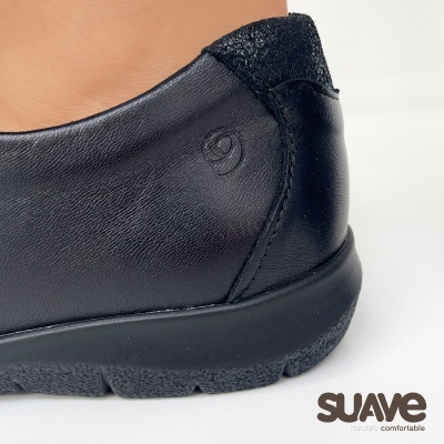 Sapato Suave Oxford 6657 Preto