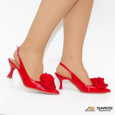 Sapato Samelli 2556 Vermelho