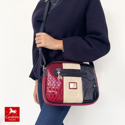 Mala De Tiracolo Cavalinho Honor 18190190 Multi-vermelho