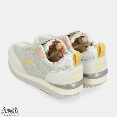 Sapatilha Anekke Smart 40360 Prata