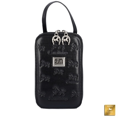 Bolsa/Porta-Telemovel Cavalinho Cavalo Lusitano 28090278 Preto