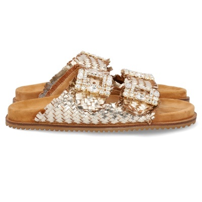 Chinelo Keys K-10930 Platina