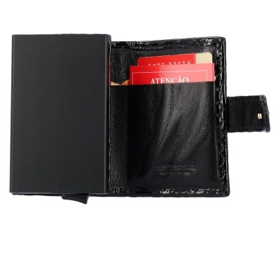 Porta-cartões Cavalinho Galope 28170234 Preto