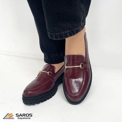 Sapato Saros Loafer 1066 Bordo