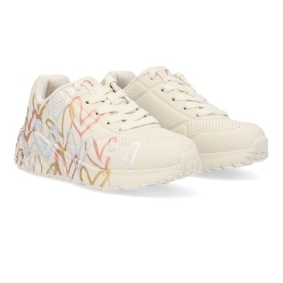 Sapatilha Skechers Uno Lite Metallic 314067l Bege