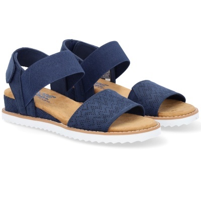 Sandalia Skechers Bobs Desert Kiss 31440 Azul